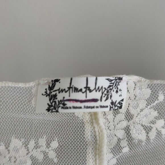 Free People Sheer Floral Lace Top - Picture 3 of 6